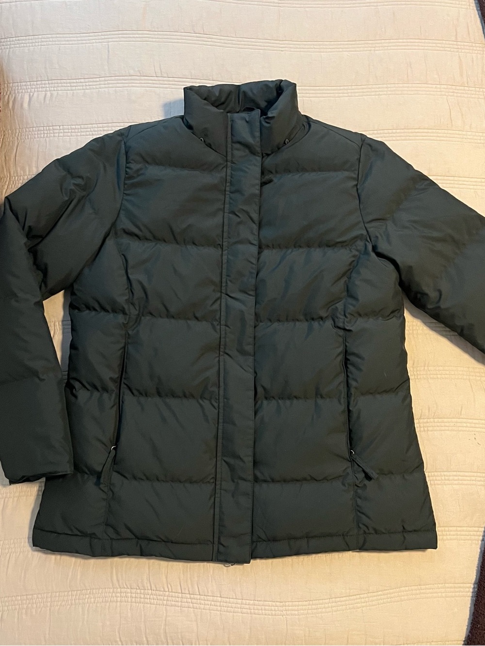 L.L. Bean Downtek Black Puffer Jacket Women’s Outdoor Gorpcore Cabin